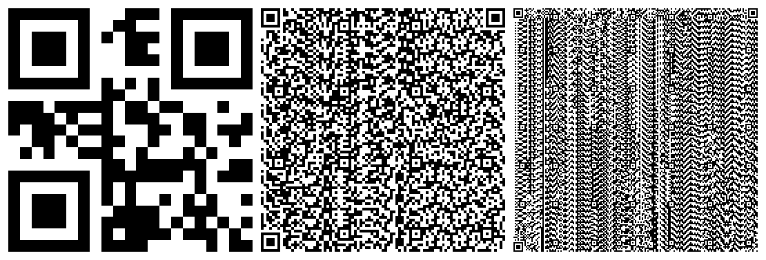 Advanced QR code options · qReveal